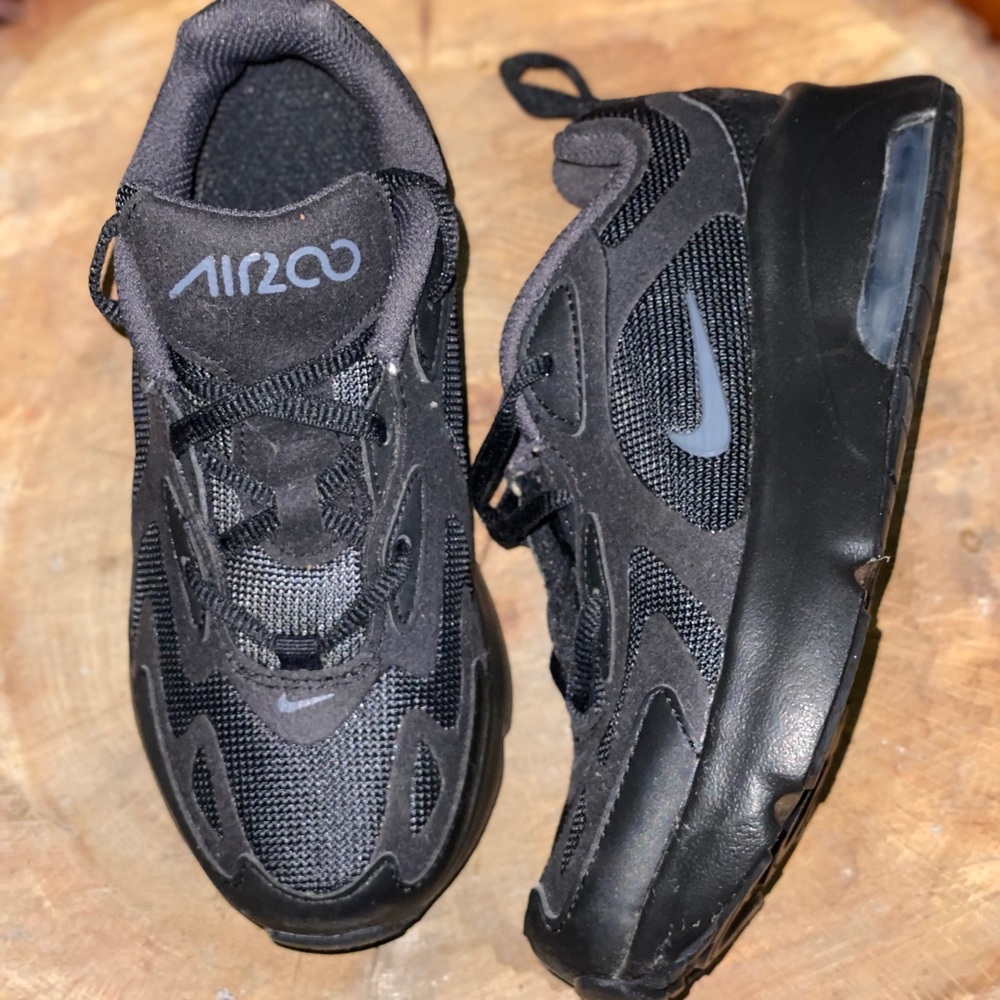 NEW Kids Nike Air Max 200’s Black Sz 12C